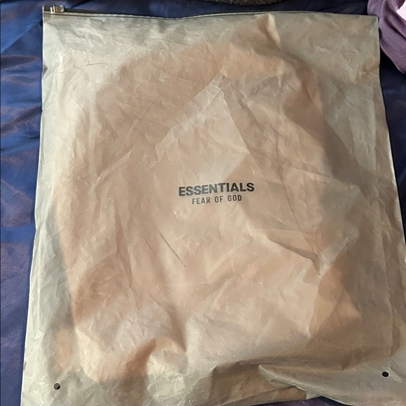 Fear of God Essentials Tan Garment Bag